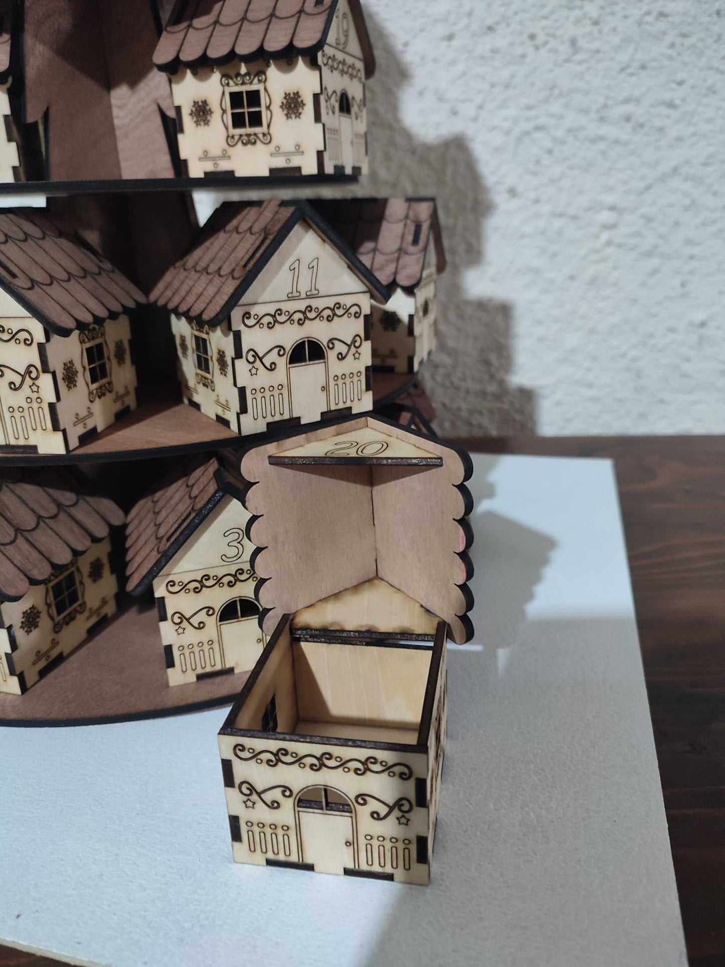 Calendrier de l'avent reutilisable