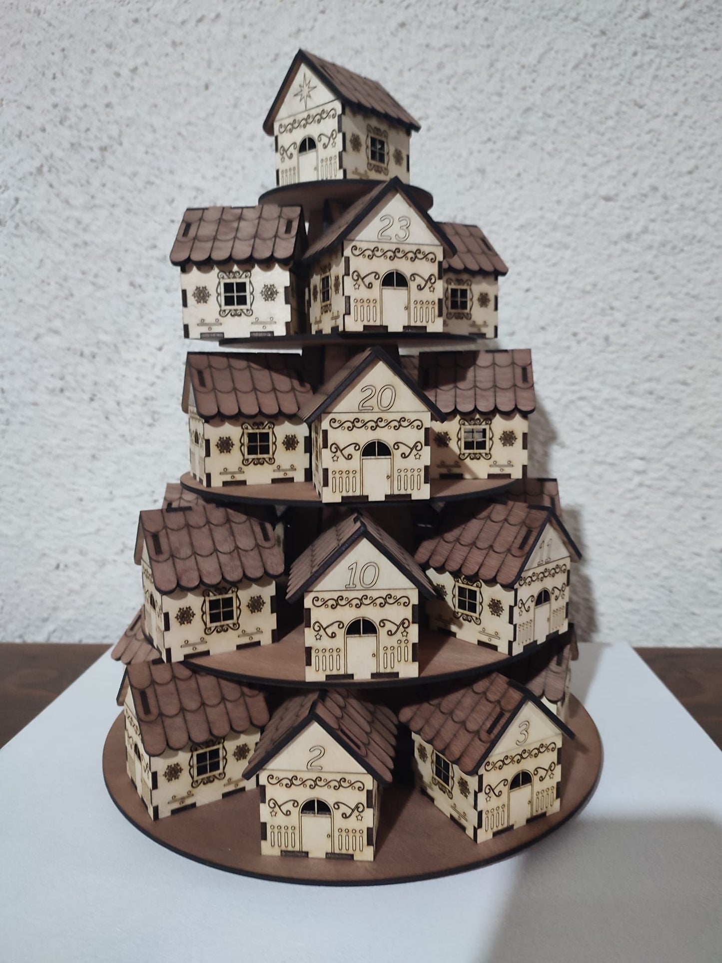 Calendrier de l'avent reutilisable