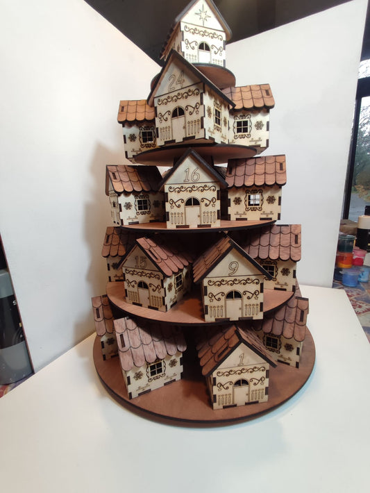 Calendrier de l'avent reutilisable